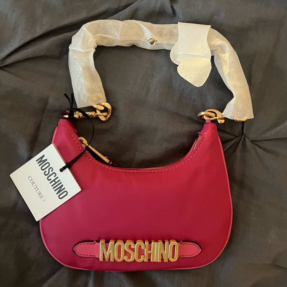Authentic Moschino Mini Nylon Bag - New With Tags